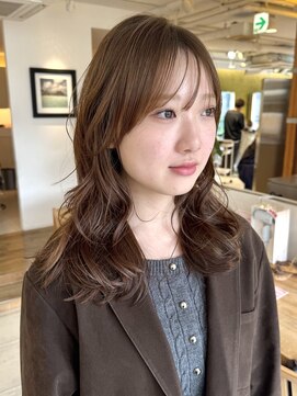 ビーチ(BEACH) ブリーチなし柔らかベージュミディアムレイヤー