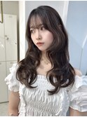 内巻きレイヤー★巻き髪★レイヤーカット