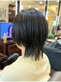 くびれのショートウルフレイヤーカット【池袋/ウルフ/ボブ】