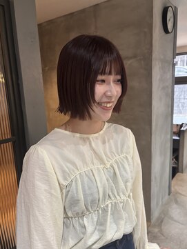 ヒントステーション(HINTSTATION) 〈浅草 半個室〉アゴラインボブ