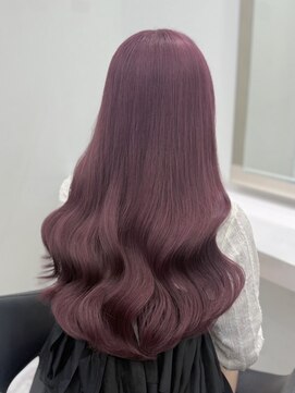 メル 表参道(Mel) ラベンダーピンクブリーチ1回～ケアブリーチ韓国ダブルカラー