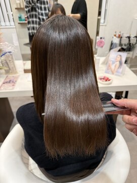 エトル バイ コムマティス 恵比寿駅前店(etre by comme Matisse) @etre_yuto.レイヤーカット/艶髪/縮毛矯正/髪質改善