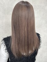 ルノン(LUNON)&nbsp;黒髪クラゲヘアーオリーブグレー小顔ココアベージュ