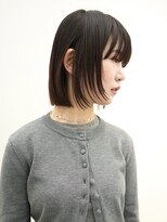 イーラー 日本橋 人形町(ealar)&nbsp;#人形町ボブ/日本橋ボブ /暗髪ボブ /黒髪ボブ /透明感カラー