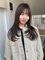 ローレン(LOREN)&nbsp;透明感髪質改善ベージュダブルカラーミルクティーグレージュ