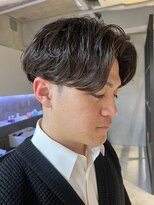 エリマバイフィフス 調布(elima by fifth) 自然な毛流れでラフにキマるセンターパート×ニュアンスパーマ