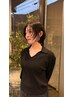 【平日限定】似合わせショート・ボブ＋透明感カラー￥11000