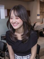 ヴィヴィッド オモテサンドウ(ViViD omotesando)&nbsp;ペタっと解消！セミロングレイヤー/ケア縮毛矯正