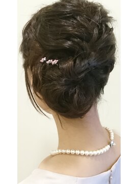 ファルコヘア 立川店(FALCO hair) 編み込みアップスタイル