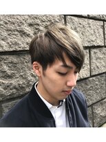 アナログ(ANALOGUE) ツーブロックショート