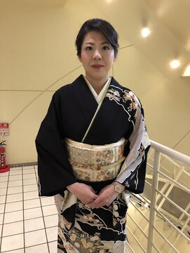 ヘアメイク ジェイエム 留袖着付け