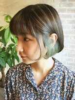 ノアズアーク(NOAH'S ARK) 【カラフル可愛い・インナーカラー！！】　パステルエメラルド♪