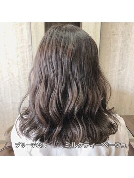 ヘアーサロン エイム(hair salon Ame) ミルクティーベージュ