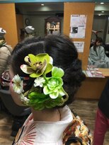 アベニューケー avenue K ヘアーメイク hair make&nbsp;成人式ヘアセット