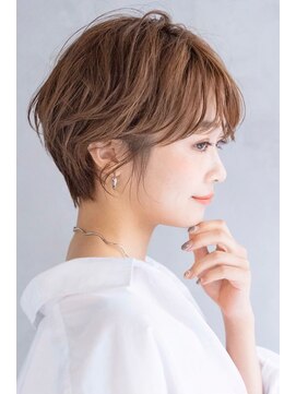 レニーバイエース(LANY by ACE) 【LANY 横浜】大人くびれショート×アプリコットベージュ