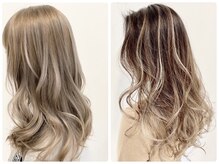 透明感のあるカラーならお任せ☆カット＋外国人風カラー￥7200イルミナカラー/蒲田/京急蒲田/大森/川崎