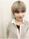 【Devellope.】千葉担当　ショートマッシュ　ブリーチ　ベージュ