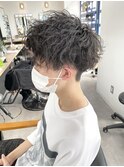 giinii_渋谷良太_刈り上げアップバング_ソフトツイスパ