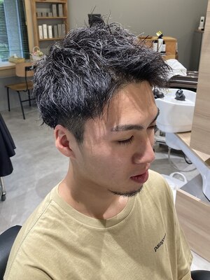 【カット+カラー￥8500】メンズの為のくつろぎサロン◎1人1人に丁寧に寄り添いなりたいヘアをご提案。