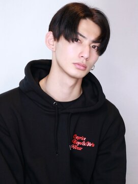 リップス 表参道店(LIPPS) ワックスつけなくてもかっこいいセンターパート