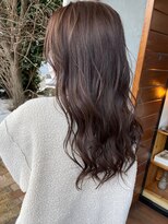 ヘア プロデュース キュオン(hair produce CUEON.) ロング×ラベンダーグレージュ