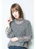 ナチュラルストレートボブ