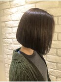 着物/クールショート/ピンクベージュ/ボブルフ/シルバーカラ