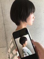 ヘアーブランド ジン フィール(HAIR BRAND Jin feel) ナチュラルショート【松山美容室】
