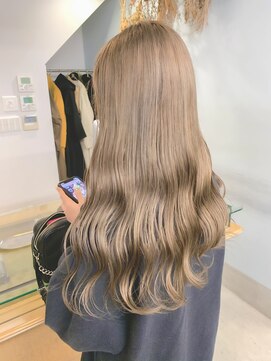 シェーン 仙台駅広瀬通店(schon) ロング×ミルクティーベージュ