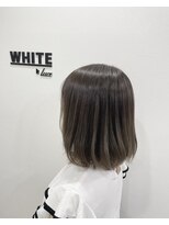 アンダーバーホワイト 西宮店(_WHITE) シークレットカラー　オリーブベージュ
