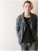個性派ブリーチカラー☆ニュアンスパーマミディアムO