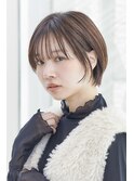 丸みショートボブ
