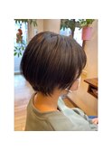 丸みショート