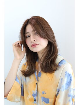 ヘアーアンドメイク エクリ 不動前店(Hair&Make equri) 顔まわりレイヤースタイル【目黒不動前】