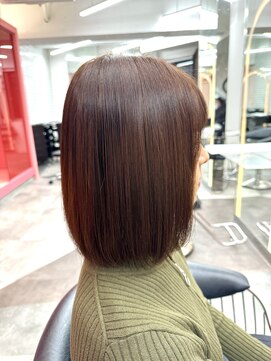 ロンドヴァリー 渋谷店(Lond vallee) ボブー髪質改善ストレートー