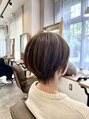 リヴァイヘアアプス(LEVI hair apus)&nbsp;ヘアスタイルに合うデザインカラー、透明感のある白髪染め◎
