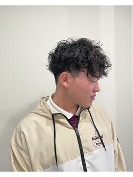 ユニコ(unico) スパイラルパーマ/刈り上げマッシュ/スペインカール