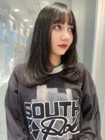 ニューヨークニューヨーク 三宮店(NYNY)&nbsp;韓国風ミディアムレイヤー/グレージュカラー