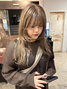 ノラ ヘアーサロン(NORA HAIR SALON) 【大久保】ブリーチカラー、ハイレイヤースタイル