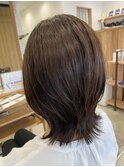 立体感ボブウルフ