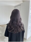 ラベンダーグレー10代20代30代ブリーチカラーラベンダーカラー
