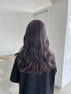 ノートエートル 西金沢(Nought etre) ラベンダーグレー10代20代30代ブリーチカラーラベンダーカラー