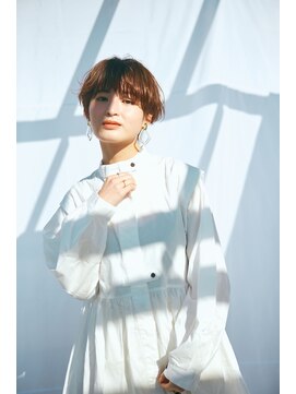 ニュイ 高槻 阪急茨木店(nui) イメチェンアンブレラカラー前髪ウェーブパーマこなれミディ