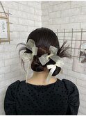 カチモリ リボンも可愛く付けます♪