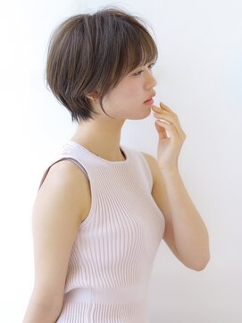 オーロ 宝塚店(ORO) 20代30代40代50代ボブルフネビージュ小顔ワンレンショート