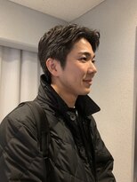 ヌース(NOOS)&nbsp;メンズ刈り上げないショートパーマ