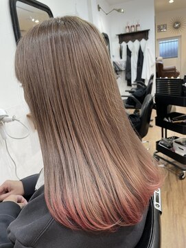 ジブドオブジェ(Jib d'obj) 八尾/ハイライト/髪質改善/酸性ストレート/バレイヤージュ