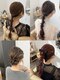 ヘアーアトリエ オー(hair atelier O)の写真/上品で大人可愛いヘアアレンジならお任せ☆崩れにくい華やかなスタイルで、大切な日を素敵に演出します♪