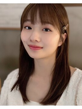 メゾンドムニ 恵比寿(Maison de MUNi) 10代20代30代大人可愛い韓国風プリカール艶感ピンクベージュ