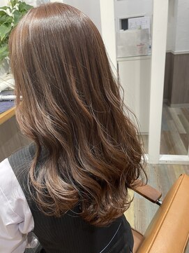 ダンダン 福山三吉店(Dan Dan) Dan Dan フォーマル大人女性の艶髪ラベンダーブラウン